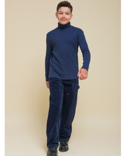 Джемпер для мальчиков Темно-синий(54)