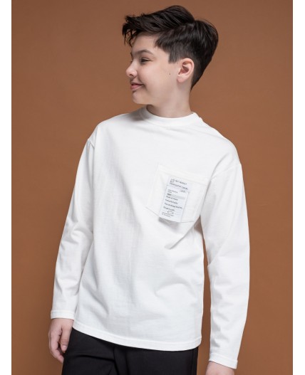 Джемпер для мальчиков Белый(2)