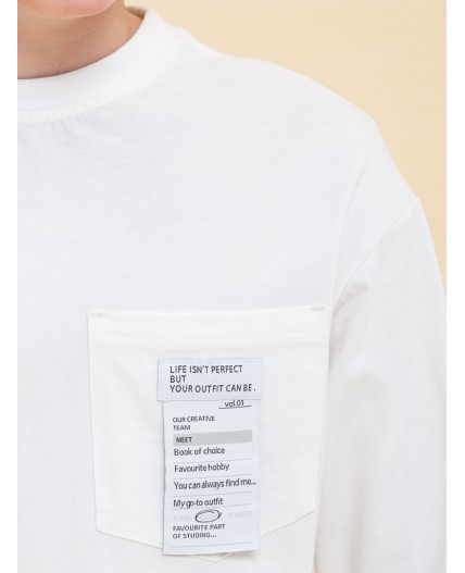 Джемпер для мальчиков Белый(2)