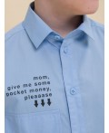 Сорочка верхняя для мальчиков Голубой(9)