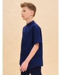 Сорочка верхняя для мальчиков Темно-синий(54)