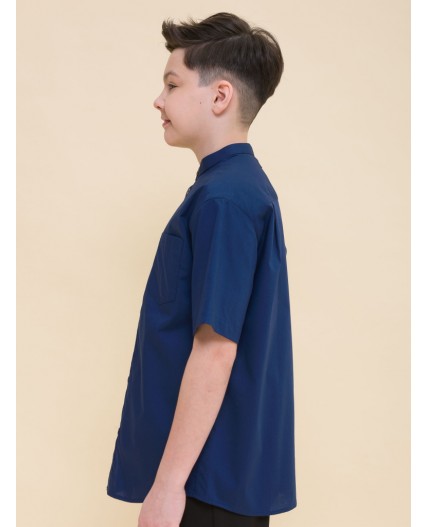 Сорочка верхняя для мальчиков Темно-синий(54)
