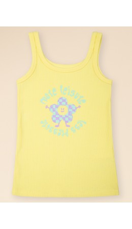Майка для девочек Желтый(11)