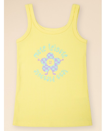 Майка для девочек Желтый(11)