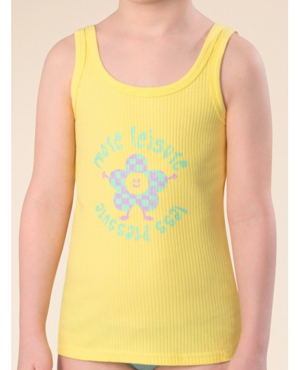 Майка для девочек Желтый(11)