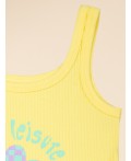 Майка для девочек Желтый(11)