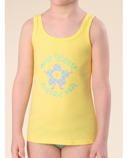 Майка для девочек Желтый(11)