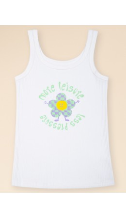 Майка для девочек Белый(2)