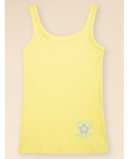 Майка для девочек Желтый(11)