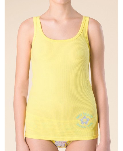 Майка для девочек Желтый(11)