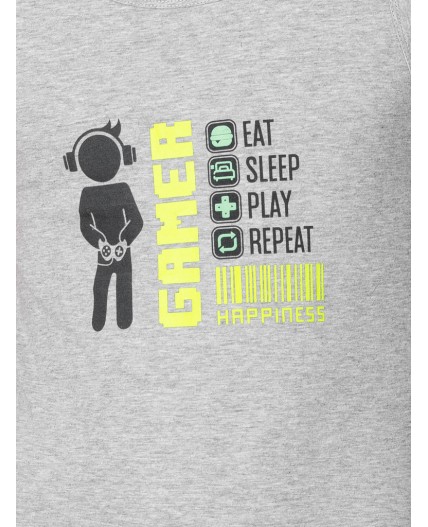 Майка для мальчиков Серый(40)