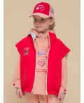 Жилет для девочек Красный(18)