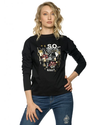 Джемпер женский Черный(49)