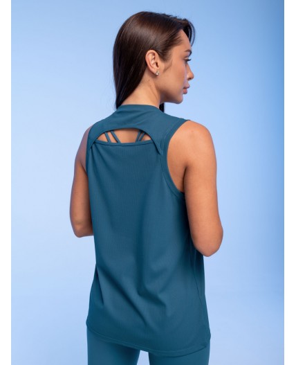 Майка спортивная женcкая Морская волна(29)