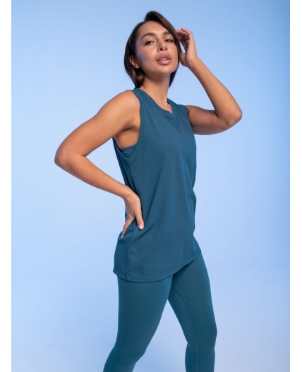 Майка спортивная женcкая Морская волна(29)