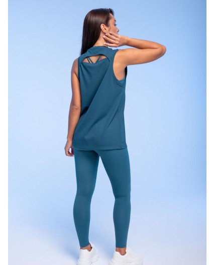 Майка спортивная женcкая Морская волна(29)