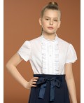 Блузка для девочек Белый(2)