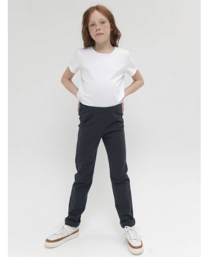 Брюки для девочек Темно-серый(43)