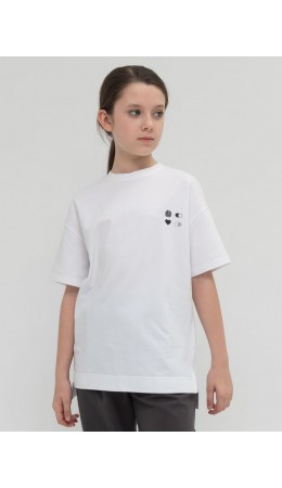 Футболка для девочек Белый(2)