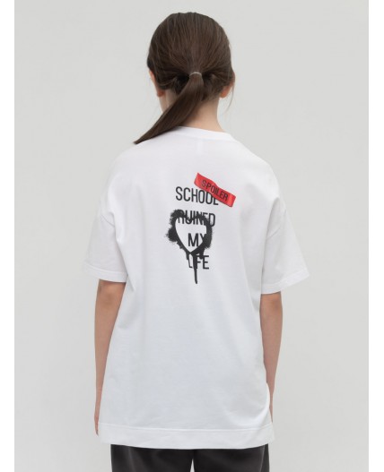 Футболка для девочек Белый(2)