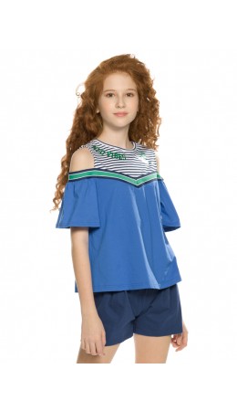 Комплект для девочек Синий(41)