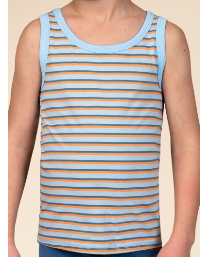 Майка для мальчиков Голубой(9)