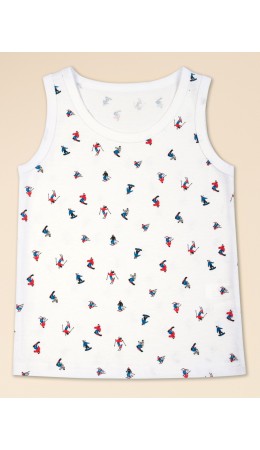 Майка для мальчиков Белый(2)