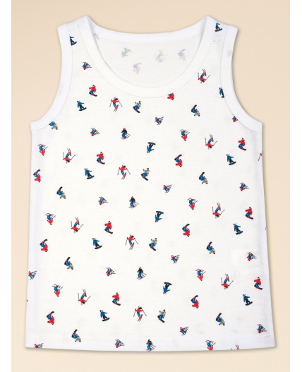 Майка для мальчиков Белый(2)