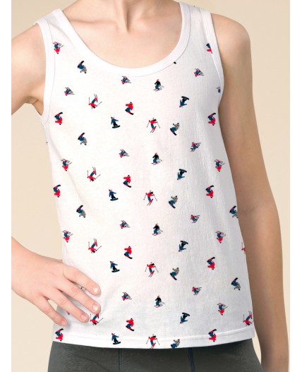 Майка для мальчиков Белый(2)