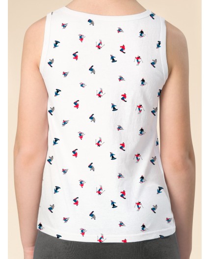 Майка для мальчиков Белый(2)