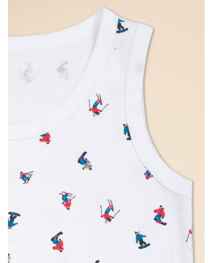 Майка для мальчиков Белый(2)