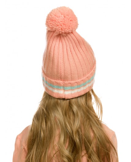 Шапка для девочек Персиковый(33)