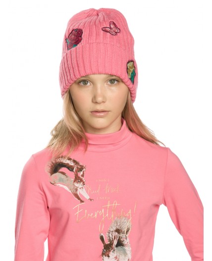 Шапка для девочек Розовый (37)