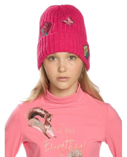 Шапка для девочек Малиновый (25)