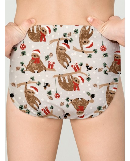 Трусы для мальчиков Бордовый/хаки/серый(5/47/40)