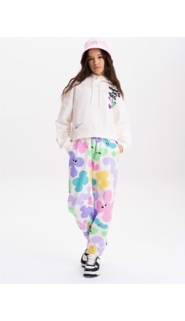 Брюки для девочек Молочный(28)