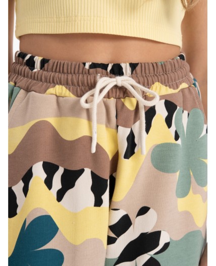 Брюки для девочек Кремовый(19)