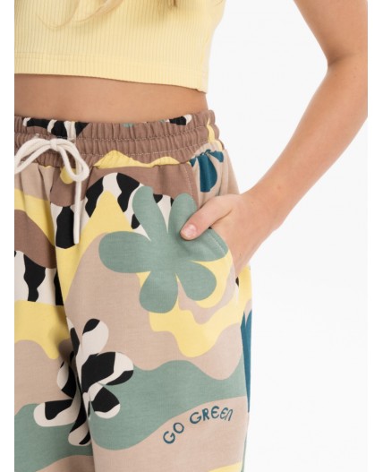 Брюки для девочек Кремовый(19)