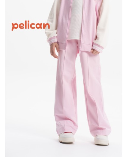 Брюки для девочек Бледно-розовый(65)