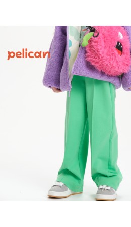 Брюки для девочек Салатовый(38)