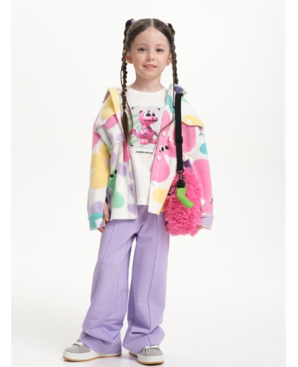 Брюки для девочек Лаванда(20)