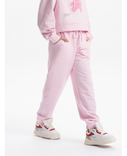 Брюки для девочек Бледно-розовый(65)