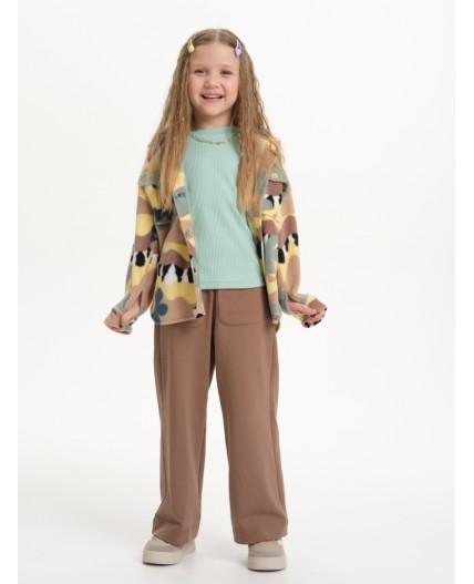 Брюки для девочек Коричневый(17)