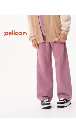 Брюки для девочек Пыльно-розовый(64)