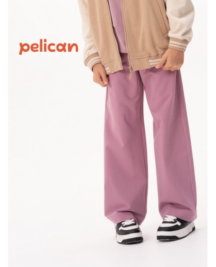 Брюки для девочек Пыльно-розовый(64)