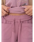 Брюки для девочек Пыльно-розовый(64)
