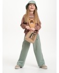 Брюки для девочек Светло-зеленый(60)