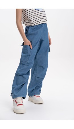 Брюки для девочек Джинс(10)