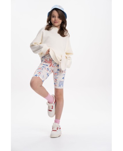 Шорты для девочек Молочный(28)