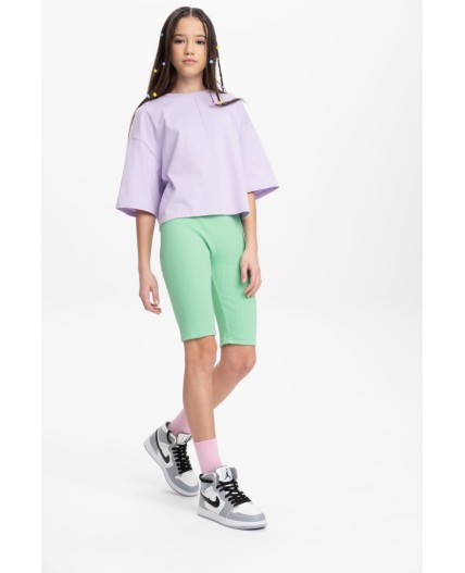 Шорты для девочек Салатовый(38)